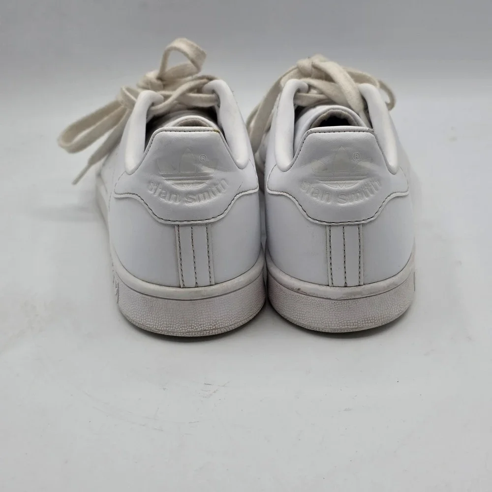 Adidas‎ Stan Smith Shoes Womens Size 6 White Leather Tennis Sneakers Q47225